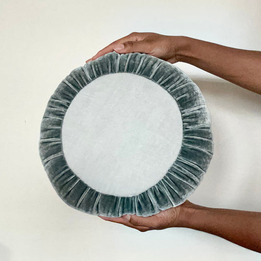 Sun Cushion | Teal Blue + Duck Egg